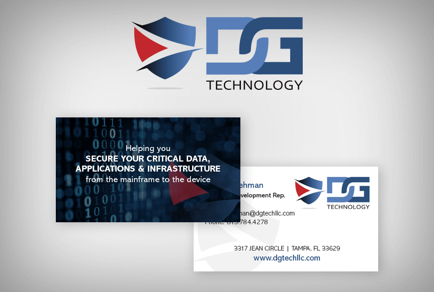 DG Tech Card and Logo